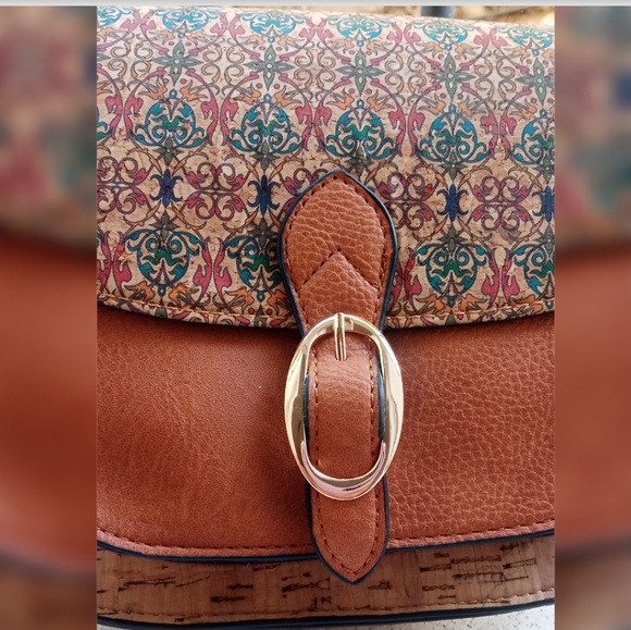 Faux Leather Sling Bag - Picture 12 of 16